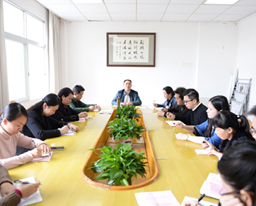 唐友明书记深入教务学生党总支开展学习活动