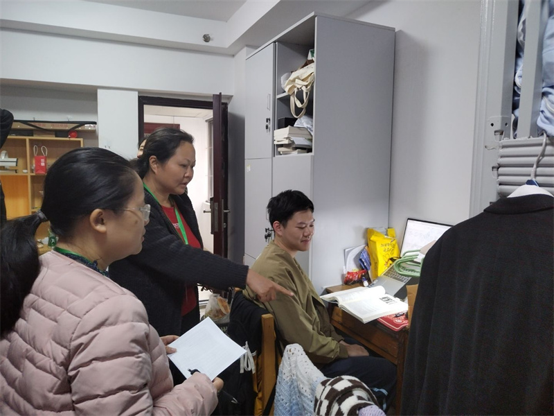 筑牢安全防线 守护平安假期 —— 我院开展元旦节前学生宿舍安全专项检查