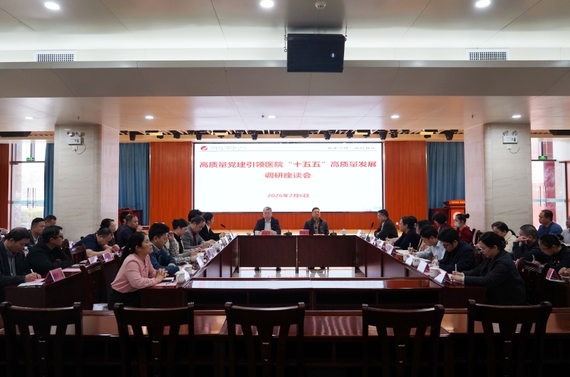 高宏君书记一行到空港分院召开调研座谈会